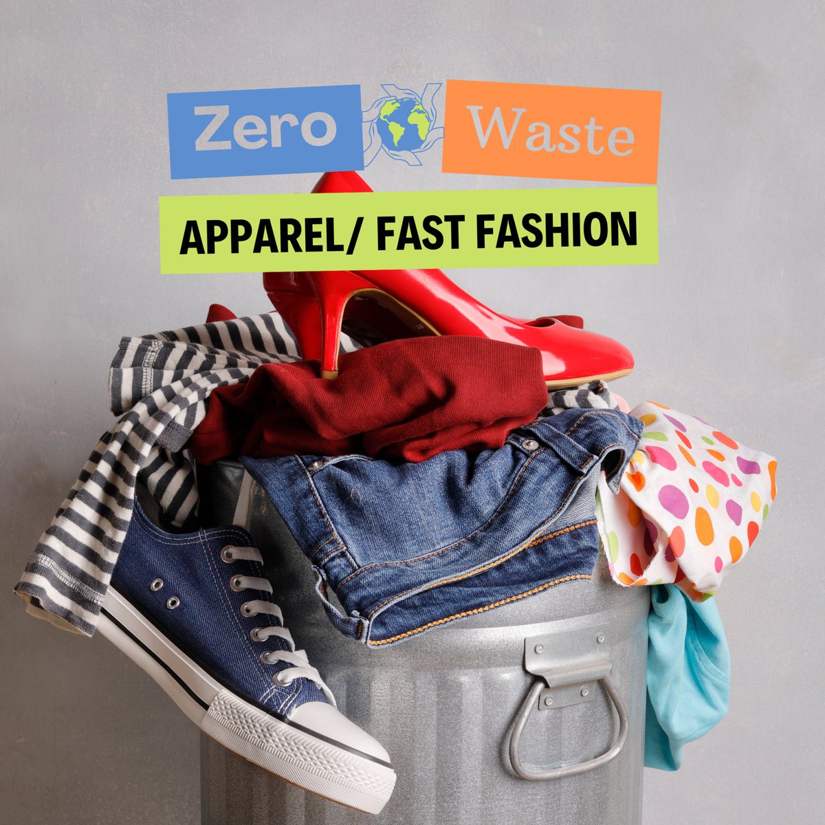 Zero Waste Barnet is raising awareness to waste created by the fast fashion industry, apparel and textile. Our newest blog highlights the problem and some doable solutions ecoshowandtell.org/waste-reductio… have a read and comment if you'd like to get involved with community action!