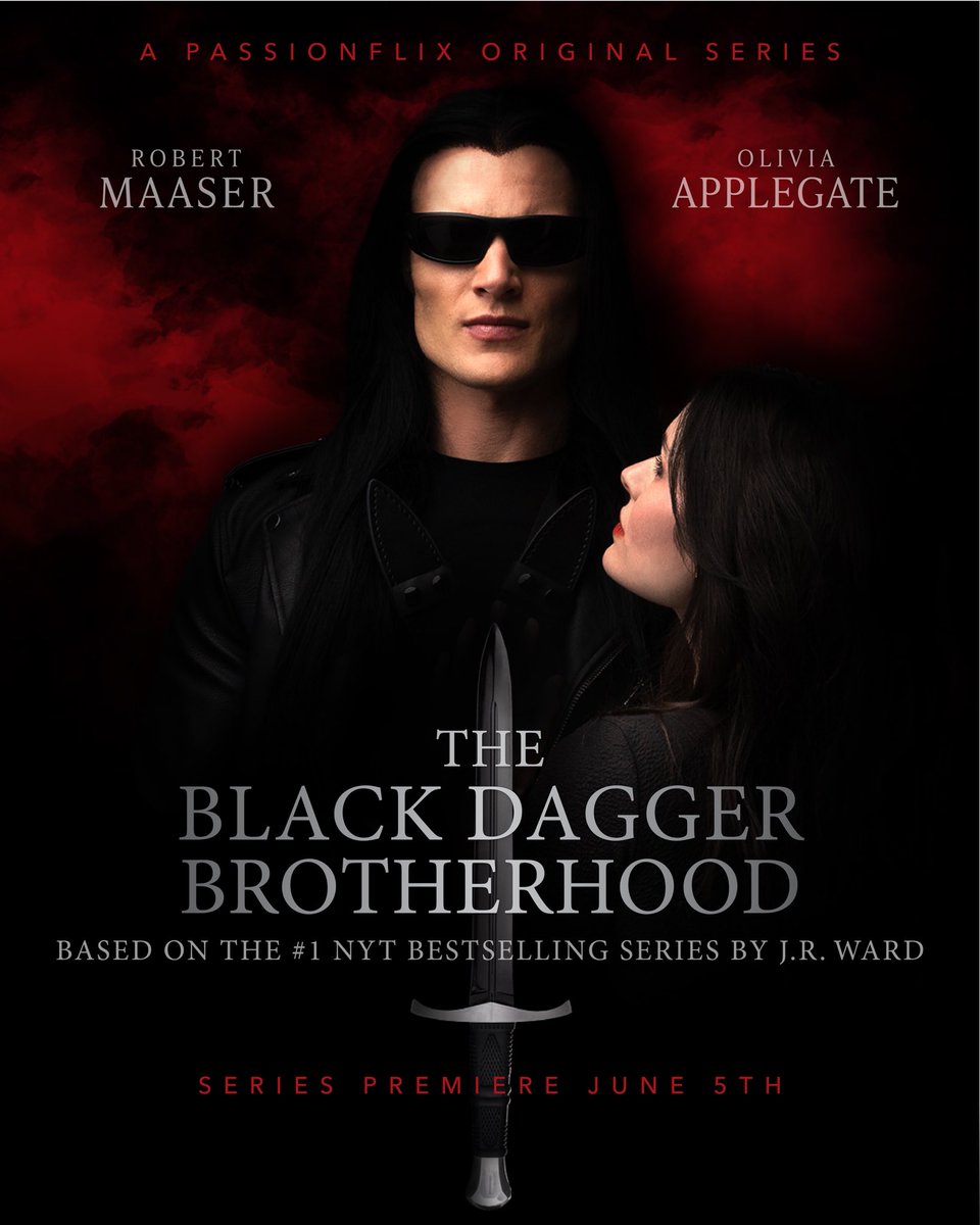 The Black Dagger Brotherhood premieres June 5th. Only on Passionflix ⚔️🖤