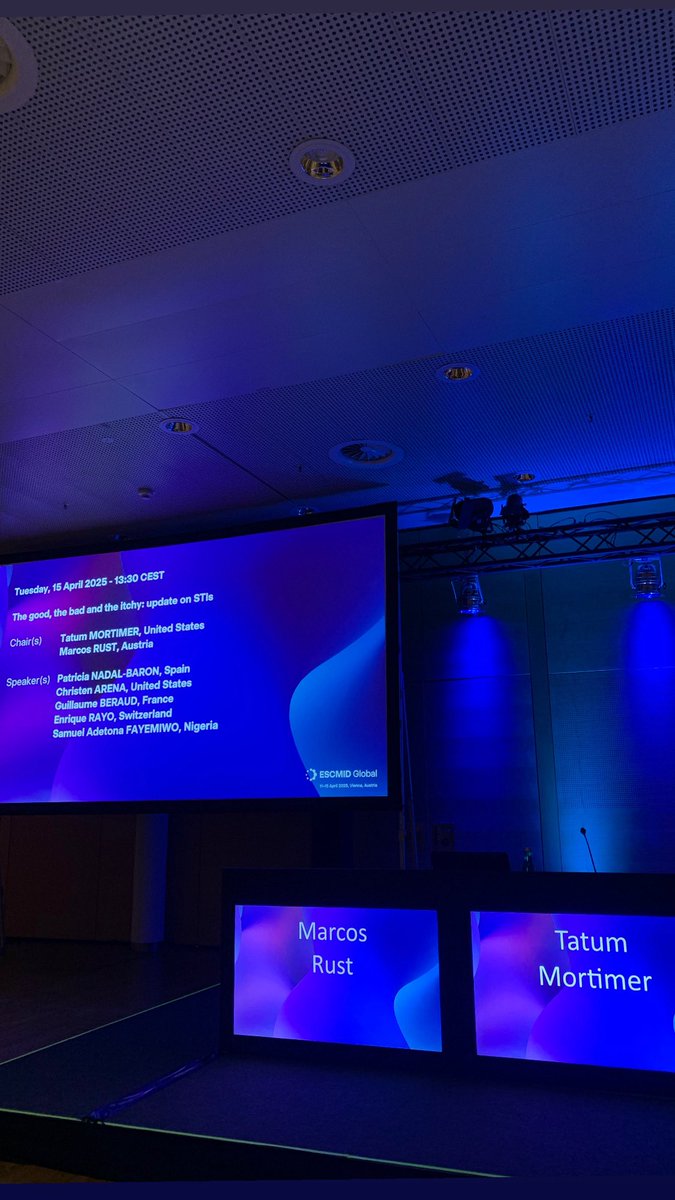 Last talk of the conference! #ESCMID2025 #IDXposts <a href="/ESCMID/">ESCMID</a>