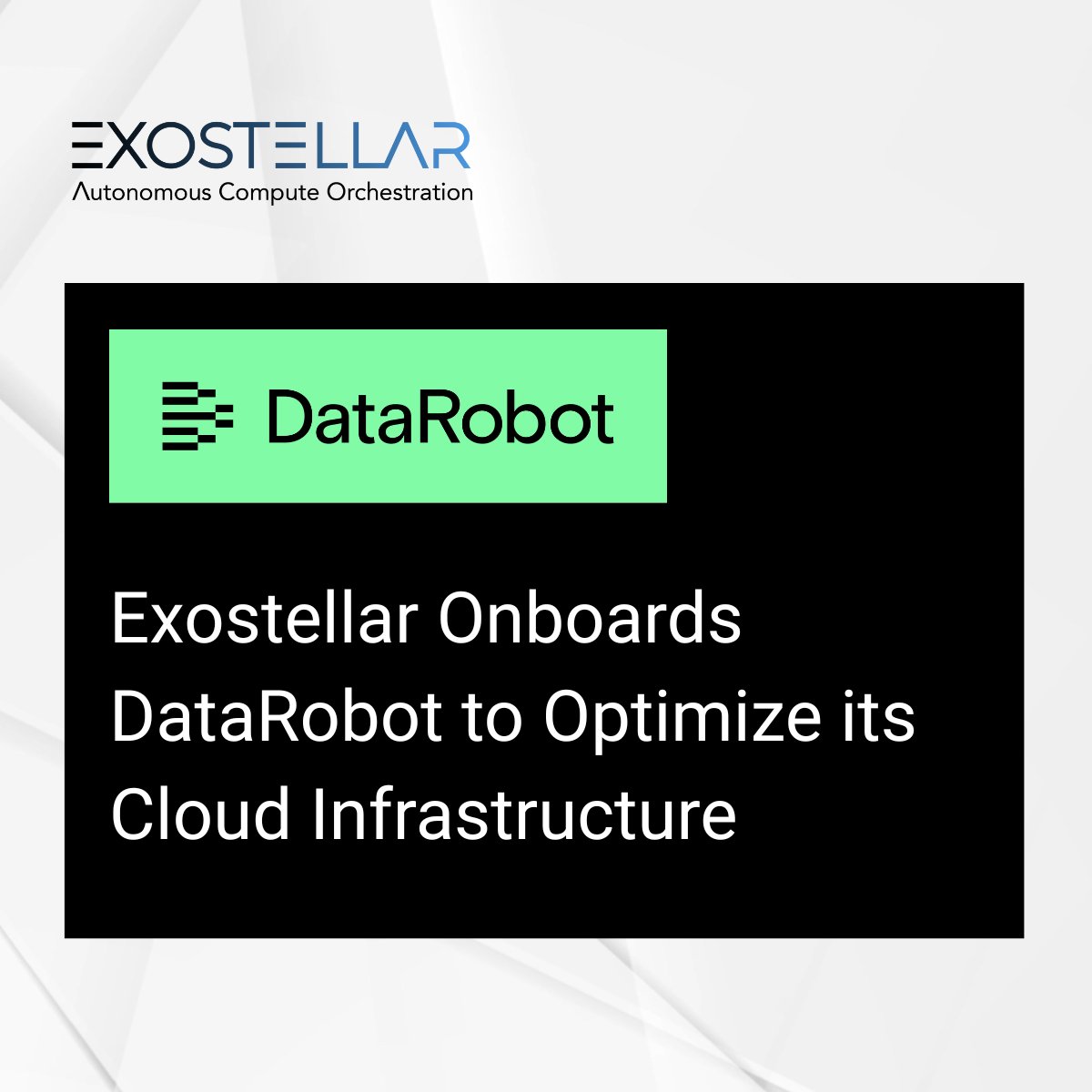 exostellarcloud's tweet image. 𝗪𝗲𝗹𝗰𝗼𝗺𝗲, @DataRobot
We’re proud to share that DataRobot has joined the Exostellar platform.
This partnership marks a key milestone, validating our ability to optimize both stateful HPC and Kubernetes AI workloads with one unified solution.
exostellar.io/2025/04/15/exo…