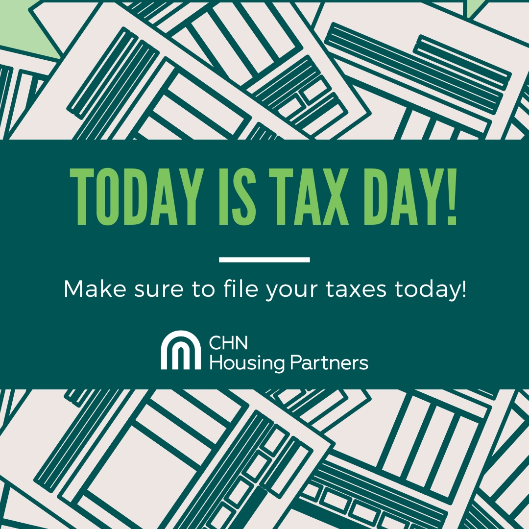 Today is Tax Day! Make sure you file your federal, state and city taxes today. 

Still need help with your taxes? Our tax preparation team can help. Call 2-1-1 to make an appointment.