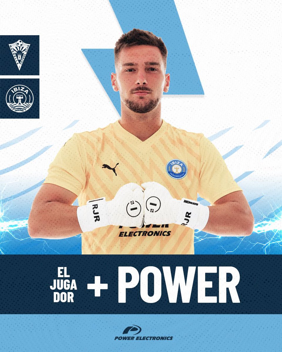 UD Ibiza 🩵 (@ibizaud) on Twitter photo ⚡ ¡Habéis elegido a <a href="/ramon99jr/">Ramon Juan Ramirez</a> como #ElJugadorMásPower del #MarbellaIbiza!
<a href="/PE_EasyToDrive/">Power Electronics</a> ⚡ ¡Habéis elegido a <a href="/ramon99jr/">Ramon Juan Ramirez</a> como #ElJugadorMásPower del #MarbellaIbiza!
<a href="/PE_EasyToDrive/">Power Electronics</a>