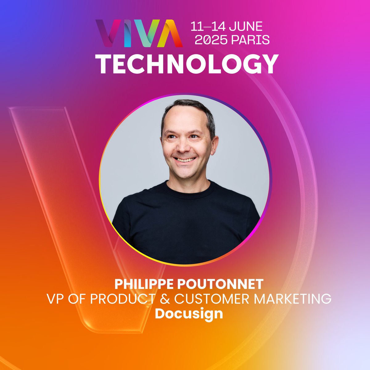 What is new tech building digital trust? 🔐

<a href="/Docusign/">Docusign</a> is heading to #VivaTech this June! Don’t miss their VP of Product &amp; Customer Marketing, <a href="/Ppoutonnet/">Philippe Poutonnet</a>, as he dives into how we’re rethinking identity, security &amp; trust in the digital age, a timely &amp; critical discussion!