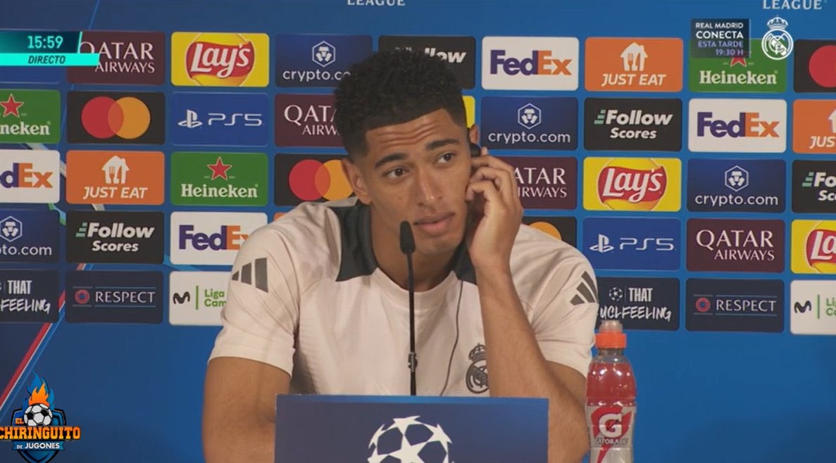 🚨🚨🚨🚨🚨🚨🚨🚨🚨🚨🚨🚨

الكلمة الأكثر تكرارًا في غرفة تبديل الملابس ؟ 

🗣️ جود بيلينغهام : الريمونتادا 🥶🔥