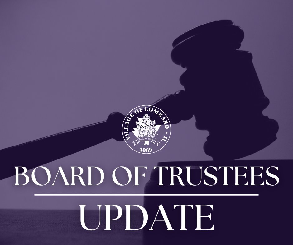 LAST CALL: The Village is seeking a dedicated and community-focused resident from District 2 to fill a vacancy on the Lombard Village Board of Trustees. Learn more at villageoflombard.org/CivicAlerts.as…