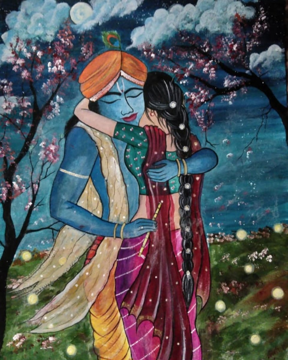 श्री राधा सुख की मूल है, श्री राधा रतन अमोल.. बिनु राधा-राधा कहे, जीवन कौ का मोल...❤️ #राधे_राधे