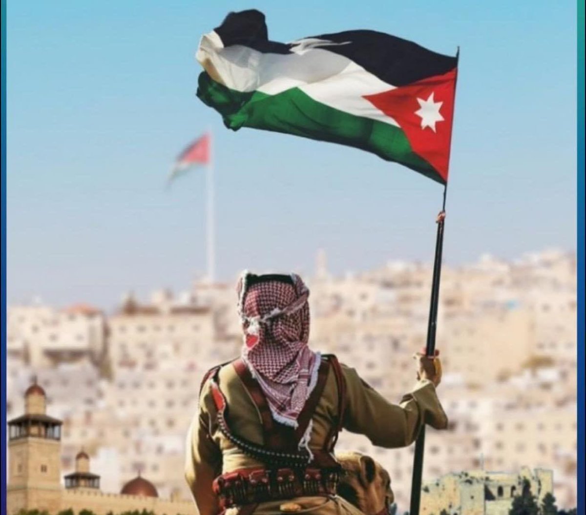 كل عام والمملكة الأردنية الهاشمية ملكاً وقيادةً وشعباً، بخير وعز من الله سبحانه.. أستودعك ربي هذا البلد العزيز من كل شر، أدام الله علمكم 🇯🇴 عالياً في سماء وطنكم الآمن المستقر.

#رغد_صدام_حسين