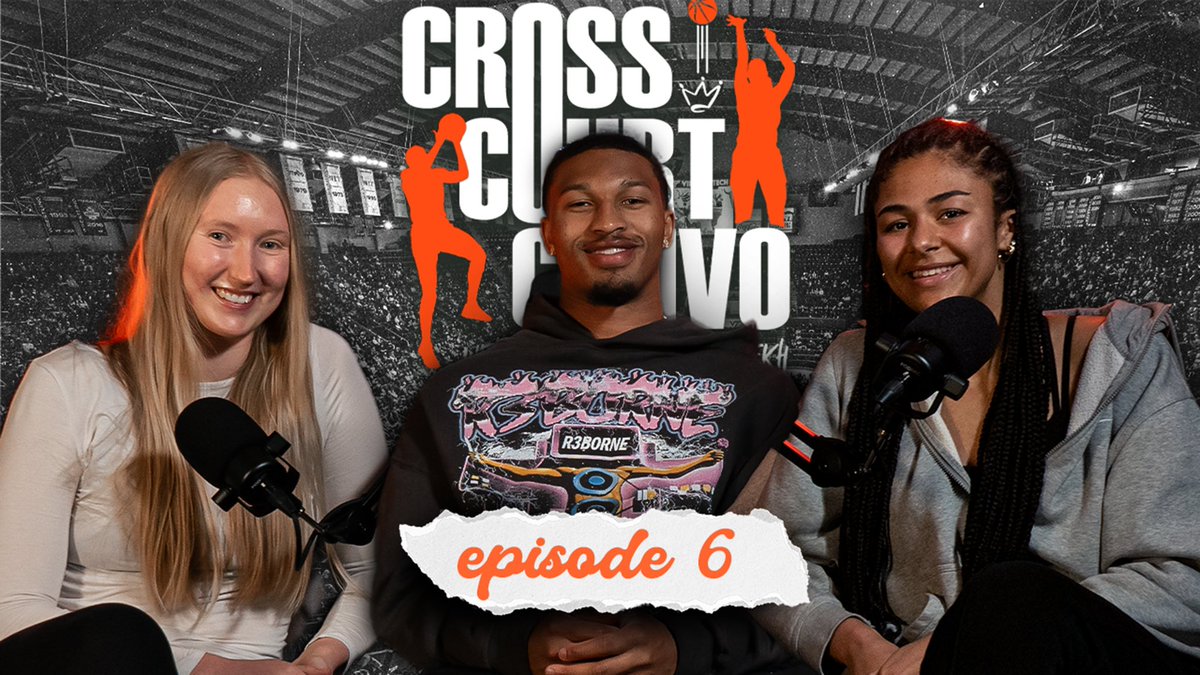 Cross Court Convo Episode 6 is live now with special guest <a href="/KyronDrones/">KYRON🖤🏁</a> 🫡

🔗: youtu.be/PH-JBpDU-gU?si…

#ThisIsHome | <a href="/HokiesWBB/">Virginia Tech Women's Basketball</a>