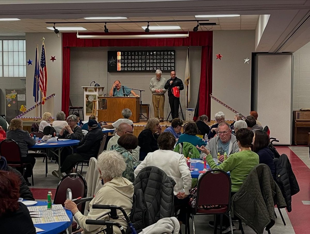 Last week's first “Night Bingo” drew a huge crowd to the Cranston Senior Enrichment Center! Keep an eye out for the next evening game, scheduled for the second Tuesday of each month.