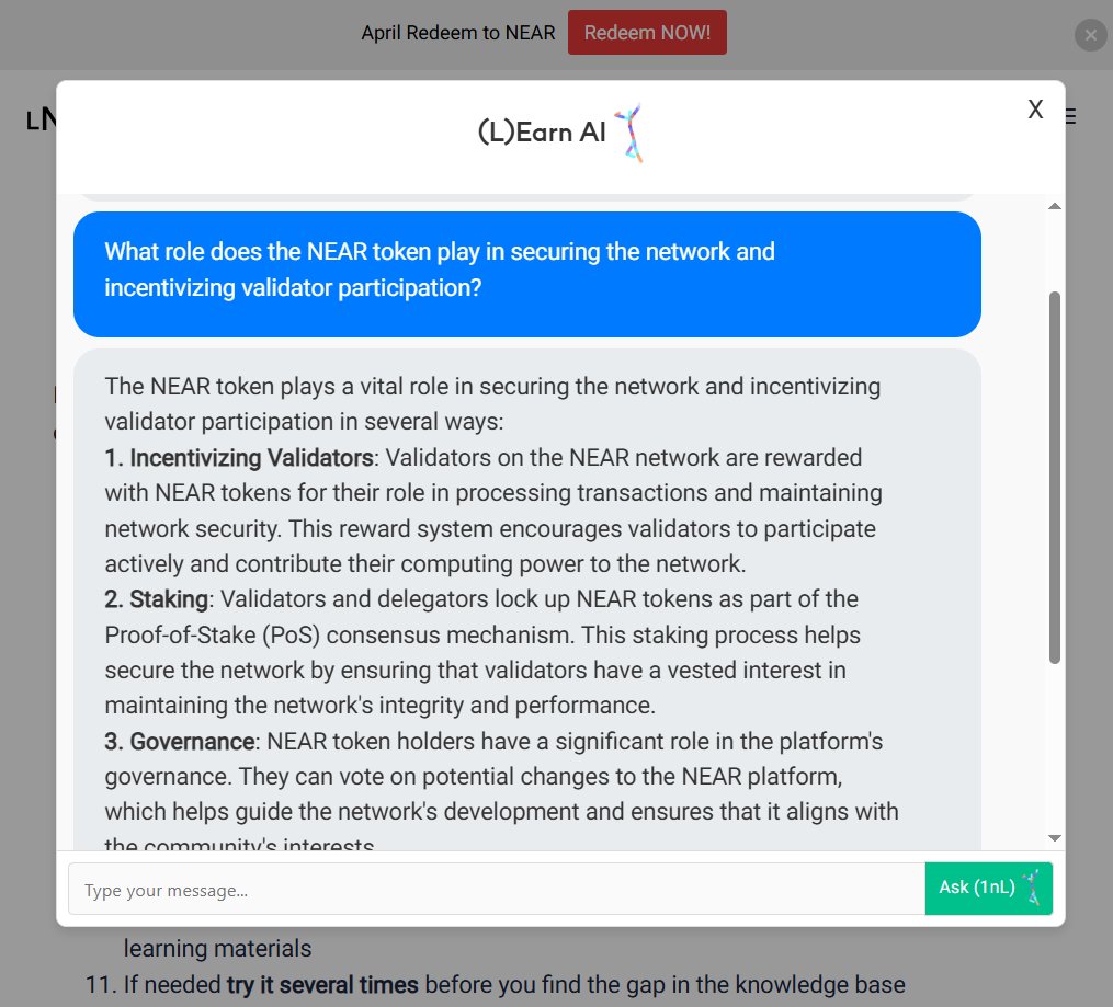 BlockHustler (@lamdepchanel) on Twitter photo At <a href="/LearnNEAR/">Learn NEAR Club | (L)Earn🕺</a>, we learn with AI — and help it learn too! Every time we give feedback, (L)Earn AI gets smarter. Win-win-win. At <a href="/LearnNEAR/">Learn NEAR Club | (L)Earn🕺</a>, we learn with AI — and help it learn too! Every time we give feedback, (L)Earn AI gets smarter. Win-win-win.