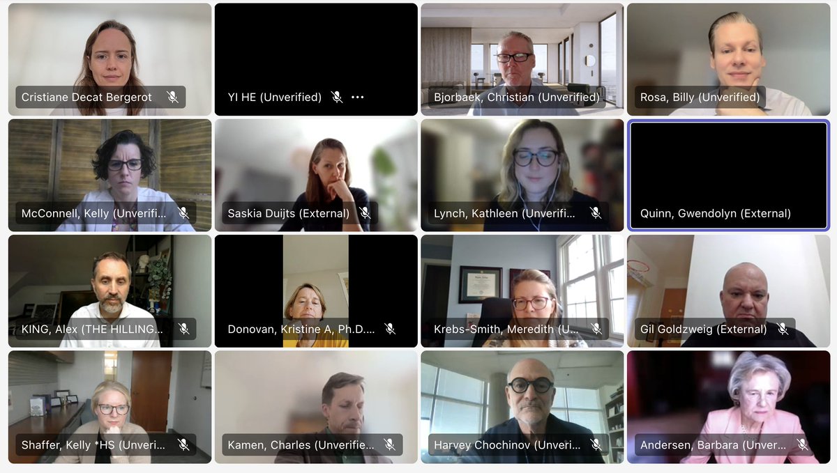 Cristiane D Bergerot (@crisbergerot) on Twitter photo Great virtual <a href="/PsyOnc/">Psycho-Oncology</a> editorial board meeting today with stellar minds in the field: #PauloJacobsen, #BarbaraAndersen, #YoungmeeKim, <a href="/HMChochinov/">Harvey Max Chochinov</a>, #KristineDonovan, <a href="/KMcConnell30/">Kelly McConnell</a> & more — expertly led by Editor-in-Chief <a href="/BillyRosaPhD/">Billy Rosa, PhD, MBE, APRN</a>
Grateful to be part of it! Great virtual <a href="/PsyOnc/">Psycho-Oncology</a> editorial board meeting today with stellar minds in the field: #PauloJacobsen, #BarbaraAndersen, #YoungmeeKim, <a href="/HMChochinov/">Harvey Max Chochinov</a>, #KristineDonovan, <a href="/KMcConnell30/">Kelly McConnell</a> & more — expertly led by Editor-in-Chief <a href="/BillyRosaPhD/">Billy Rosa, PhD, MBE, APRN</a>
Grateful to be part of it!
