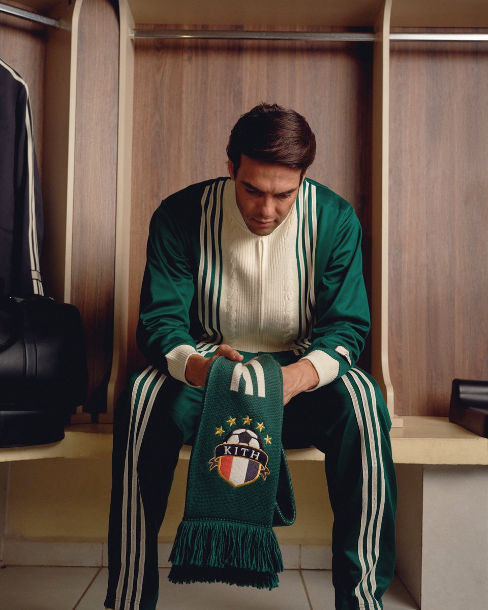 ModernNotoriety's tweet photo. Kaká for Kith &amp; adidas Football (2025) ⚽️ https://t.co/Wfwmb24Gwi