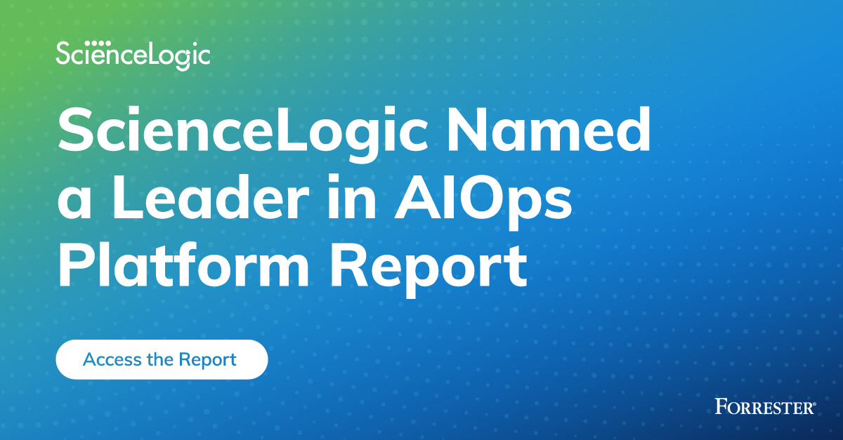 ScienceLogic's tweet image. BREAKING: ScienceLogic named a Leader in The Forrester Wave™: AIOps Platforms, Q2 2025! With the top rating in the Strategy category, we’re building toward autonomous operations through agentic AI. 
Get the full report: bit.ly/43OAeq5
 #ForresterWave #AIOps