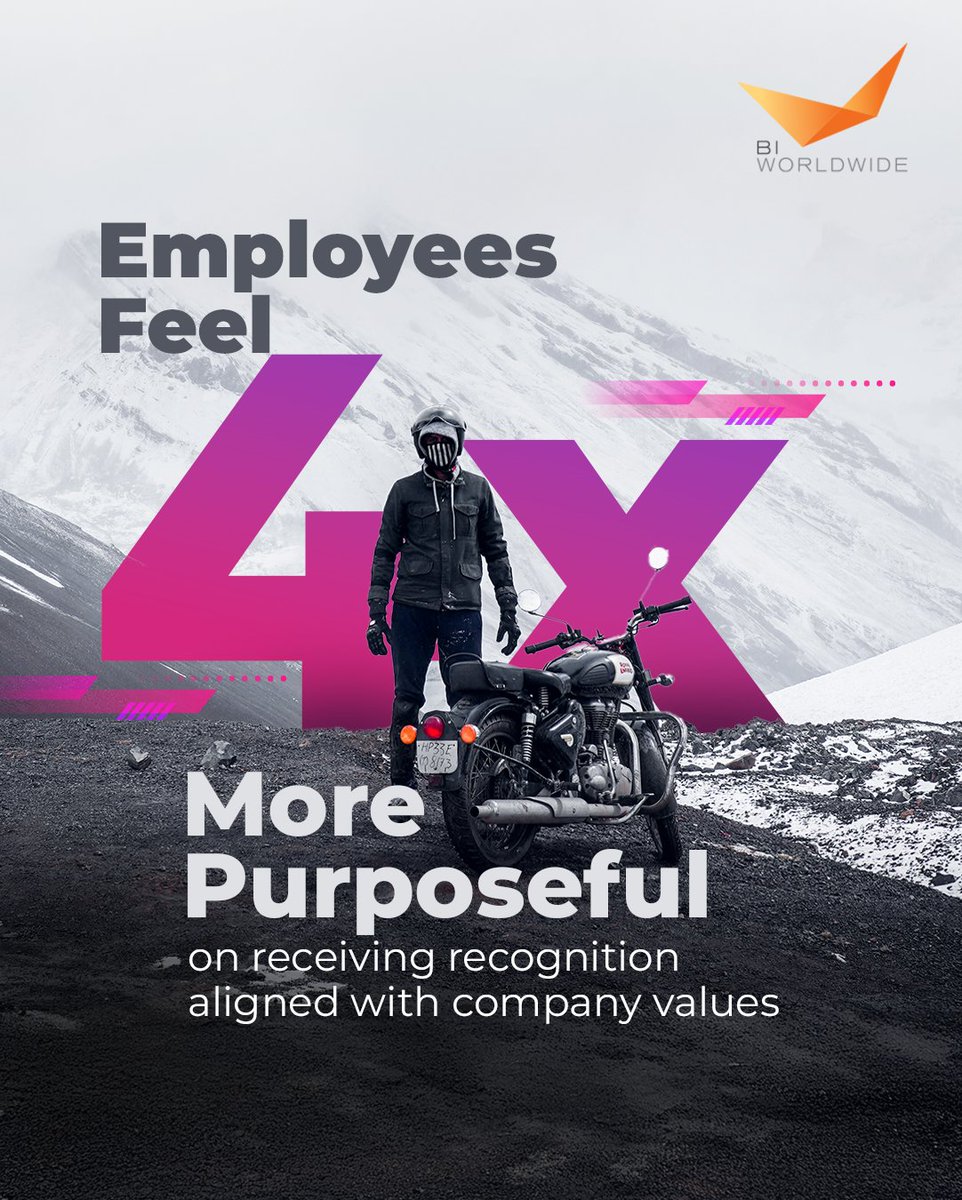 𝘛𝘶𝘳𝘯 𝘮𝘰𝘵𝘪𝘷𝘢𝘵𝘪𝘰𝘯 𝘪𝘯𝘵𝘰 𝘮𝘰𝘮𝘦𝘯𝘵𝘶𝘮. Let your people experience epic trips like bike rides in Ladakh &amp; come back ready to conquer goals. Explore our 330K+ experiential rewards — from treks, getaways, cruises to more: biworldwide.com/en-in/rewards-… #PowerOfRewards