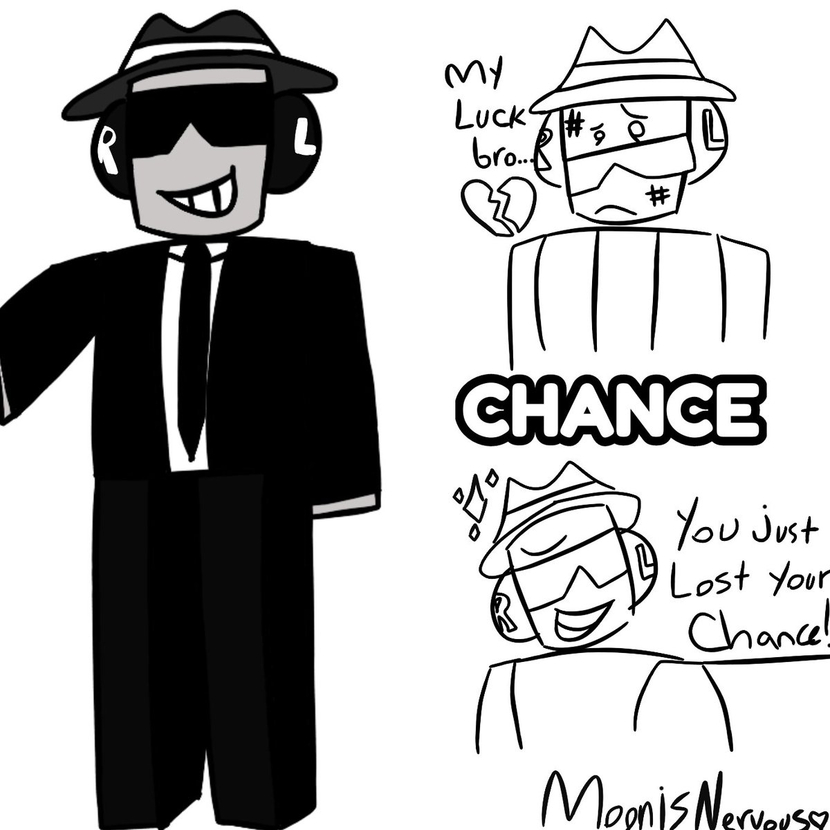 MoonflowerFan23's tweet photo. #forsakenroblox #forsakenfanart 
Just some doodles, I'm completely random atp lol https://t.co/qsJmp6Vjri