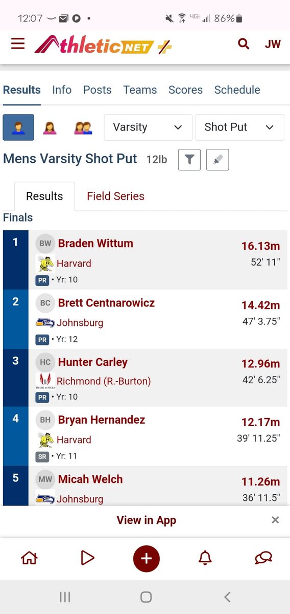 Harvard Hittin’ Hornets Football (@hittinhornets1) on Twitter photo Braden Wittum- Harvard High School- New School Record in the Shot Put.
Sophomore- OL/DL - Class of 2027
<a href="/WittumBraden/">Braden Wittum</a> <a href="/EDGYTIM/">Timothy “EDGYTIM” OHalloran</a> <a href="/DeepDishFB/">DEEP DISH FOOTBALL</a> <a href="/akantecki/">Alex Kantecki</a> Braden Wittum- Harvard High School- New School Record in the Shot Put.
Sophomore- OL/DL - Class of 2027
<a href="/WittumBraden/">Braden Wittum</a> <a href="/EDGYTIM/">Timothy “EDGYTIM” OHalloran</a> <a href="/DeepDishFB/">DEEP DISH FOOTBALL</a> <a href="/akantecki/">Alex Kantecki</a>