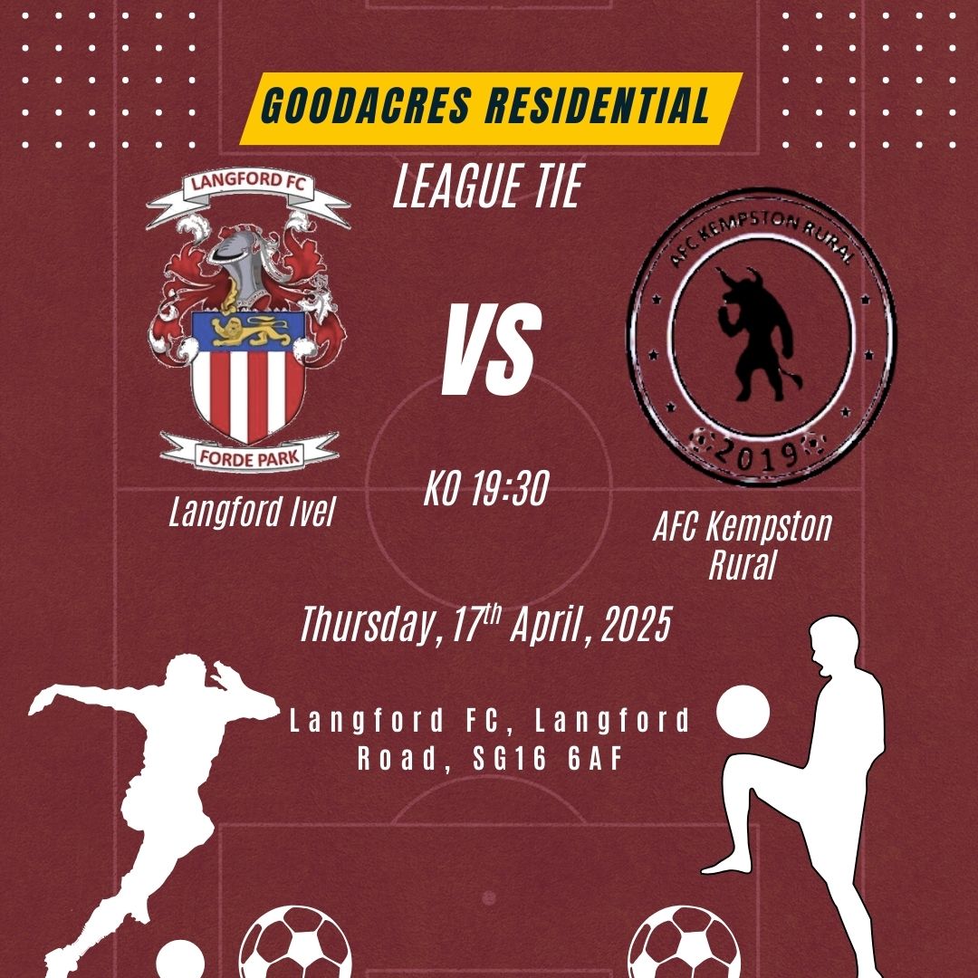 🚨 UPCOMING FIXTURE 🚨

This Thursday the boys, managed by club legend Vince have the chance to be crowned champions. 

Make sure to come down to Langford FC and show your support - The club bar will be open as well as a fine selection of food available to purchase.