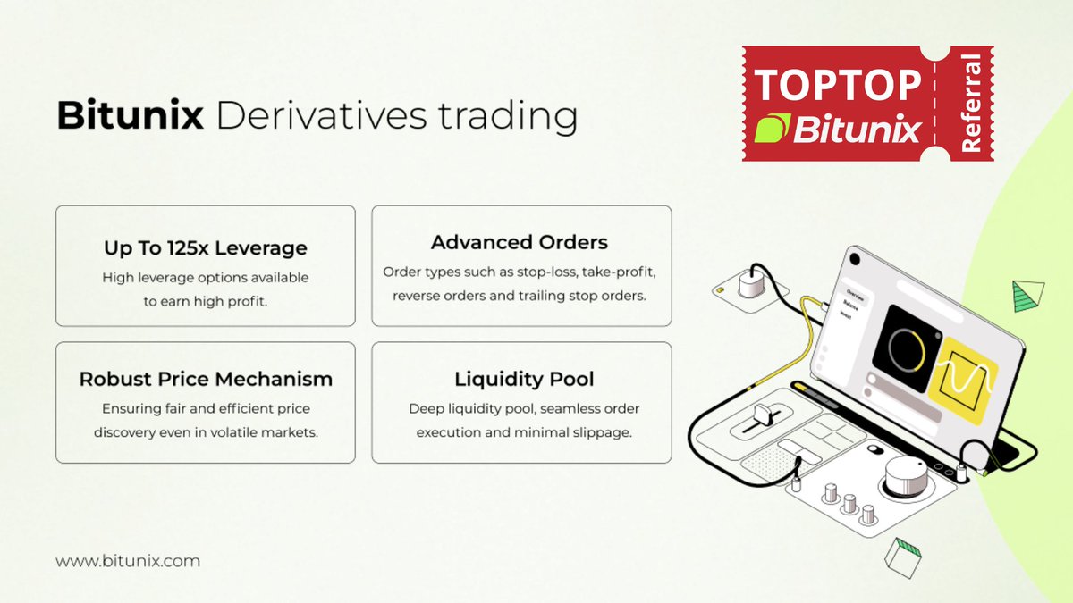 Bitunix_bonus's tweet image. Bitunix Referral Link: Join with TOPTOP for Extra Benefits
🔗 Join Bitunix with referral link + code TOPTOP
Get trading bonuses, welcome gifts &amp;amp; fee discounts!
#Bitunix #ReferralLink #CryptoBonus #BitunixInvite #TOPTOP