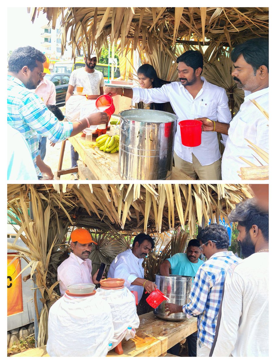 SakhariJsp's tweet photo. ఈరోజు #Bheemili, 8వ వార్డు, #YENDADA, అనన్య చారిటబుల్ ట్రస్ట్ ఆధ్వర్యంలో మరియు సాగర్ నగర్ బీచ్ రోడ్ దగ్గర మజ్జిగ, అరటిపళ్ళు పంపిణీ చేయడం జరిగింది.
శాఖరి శ్రీనివాస్
@DrSandeepJSP
@JanaSenaParty
@Ganta_Srinivasa
@sribharatm https://t.co/kiLaNR3sSS