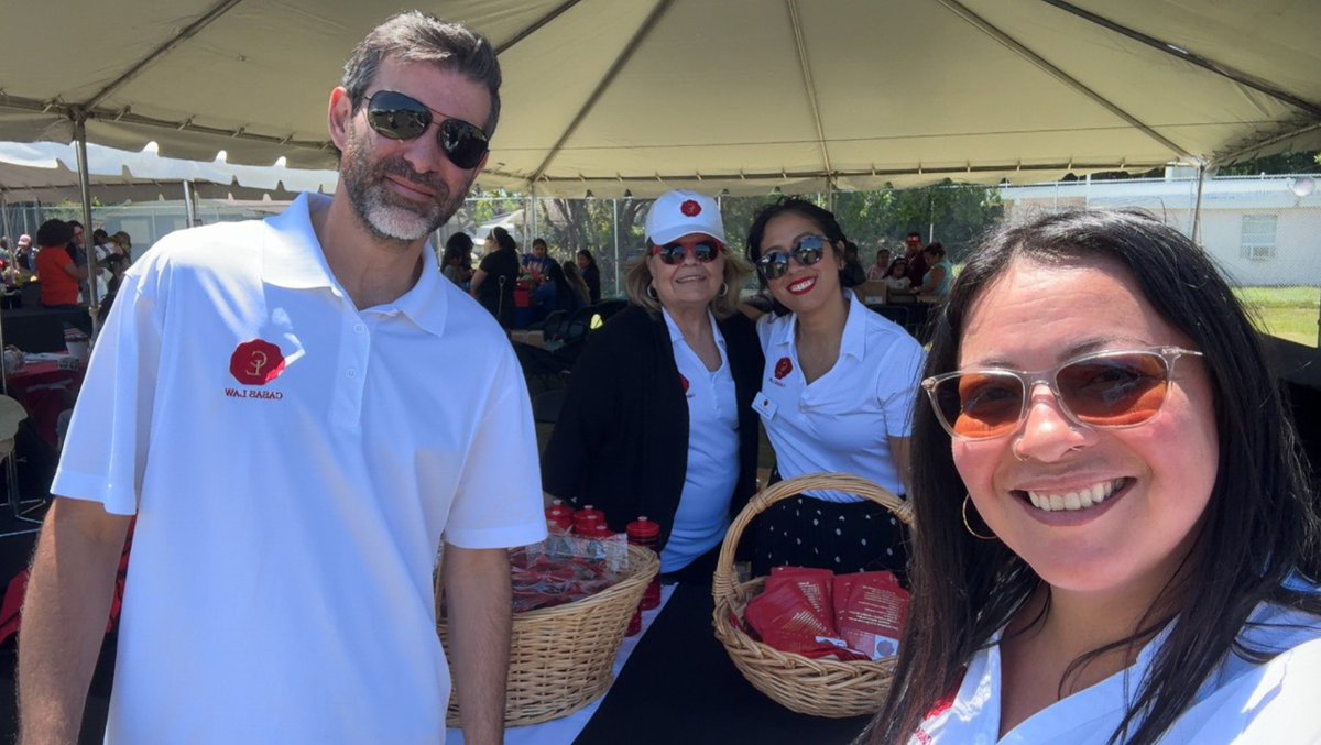 Casas Law had a great time at the Celebrate Westgate Festival this weekend—connecting with the community, sharing local resources, and engaging youth through fun and opportunity. Grateful to be part of it!

#CasasLaw #WestPalmBeach #PersonalInjuryAttorney