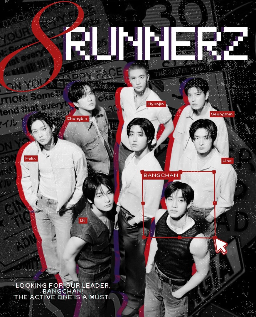 hi 8RUNNERZ in the building. We’re looking for our missing piece—our leader, 𝐁𝐀𝐍𝐆𝐂𝐇𝐀𝐍 to complete our squad. We’re also giving out friendship cards to fellow OA/SQ with matching vibes. Please leave a trace below!