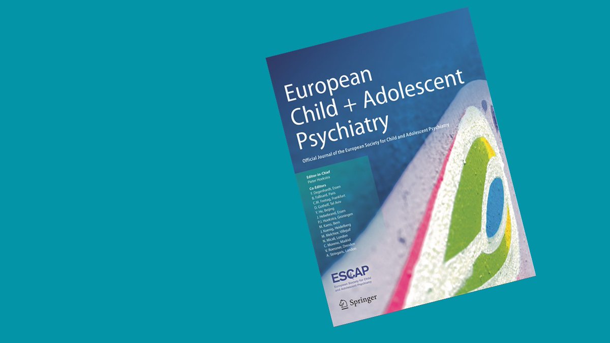 ESCAPonline's tweet image. The April issue of our #ECAP journal is out:
escap.eu/ecap-journal/c…

#childpsychiatry #adolescentpsychiatry #psychiatryresearch #ESCAP