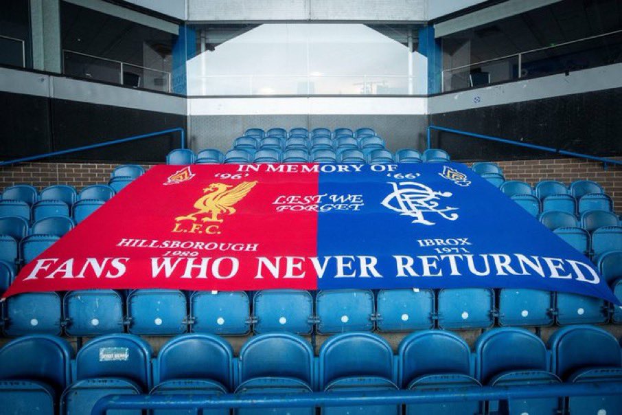 Today, we remember the 97 LFC supporters who lost their lives in the Hillsborough tragedy 36 years ago.