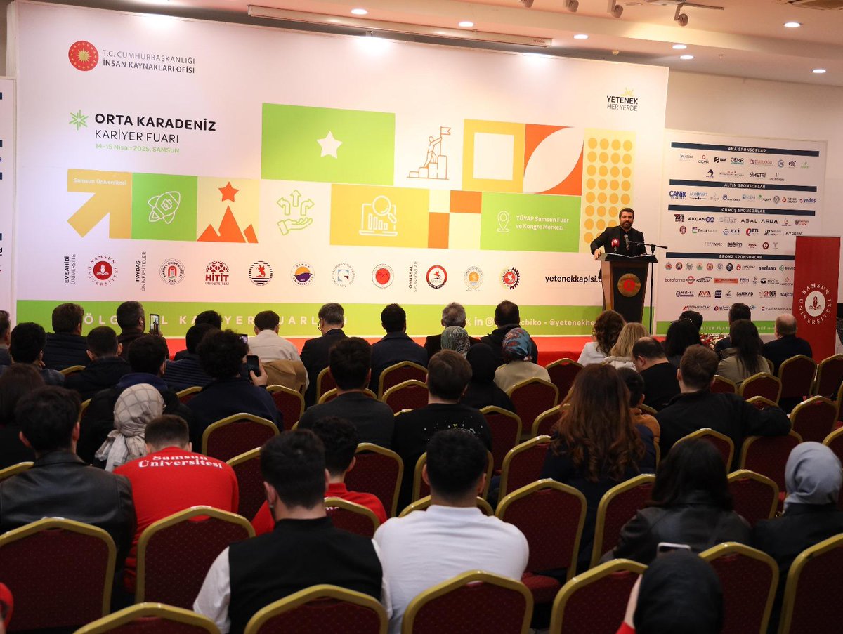 okaf2025's tweet photo. OKAF' 25'te Kariyer Buluşmaları Devam Ediyor, Seni Bekliyoruz!

👤Erbakan MALKOÇ
🏢DİZAYN VIP CEO DTEC Founder 
✅Başarı Zorluklarla Mücadele Etme Sanatıdır 

Kariyerin için heyecan verici gelişmeler devam ediyor.

📍Tüyap Samsun Fuar ve Kongre Merkezi https://t.co/wf3FOs5WoD