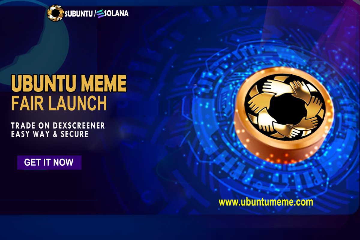 UbuntuMeme's tweet photo. 💸Want to buy $Ubuntu? Just connect your wallet Phantom and easy to swap for $Ubuntu/Sol.  
📷The best time to buy $UBUNTU? Right now.Don’t miss the rocket! 
CA:ExYTRBPKu7FjEc8ckrn6K8E3RR3fHtLDKPM7xtfj6cbV
#HoldUbuntu #Web3Revolution  #UbuntuMeme #HoldUbuntu #solana #MemeMillions https://t.co/6Cf5bjooRH