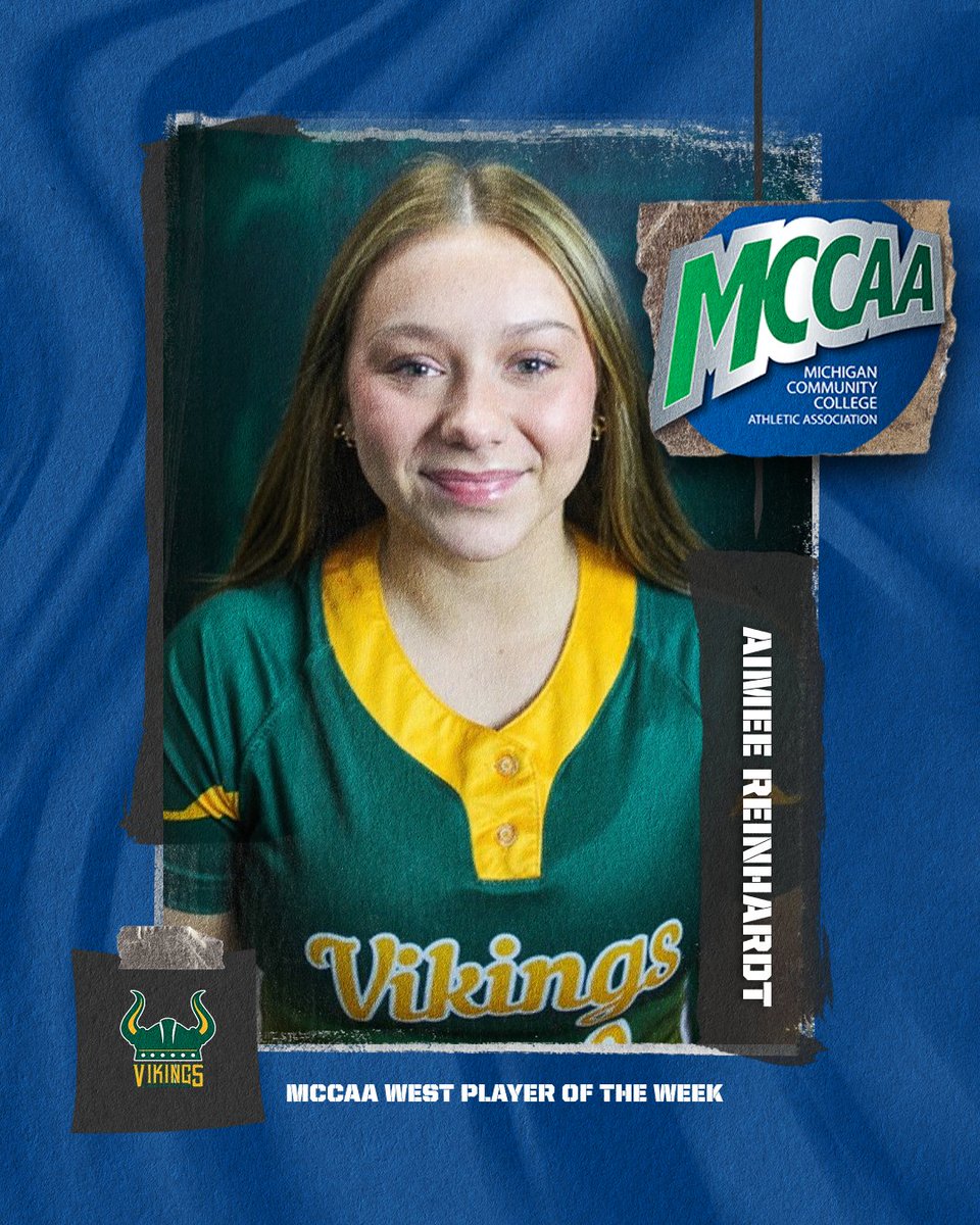 Stays Winning! 👏👏

Aimee Reinhardt of <a href="/GlenOaksVikings/">Go Vikings</a> takes home another Western Conference Player of the Week honor after slashing .615/.643/1.231 with two doubles, two home runs and seven RBIs in four games last week!