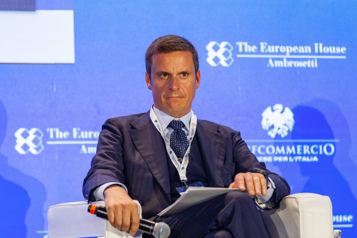 #forumconfcommercio <a href="/NicoloMardegan/">Nicolò Mardegan</a>: "Il tema delle #rinnovabili è legato anche alle autorizzazioni" <a href="/EnelGroupIT/">Enel Group</a>