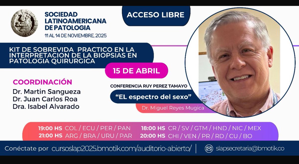 Kit de sobrevida practico en la interpretación de la biopsias en patología quirúrgica. CLASE ABIERTA HOY!!

ow.ly/MhqC50VAT4T