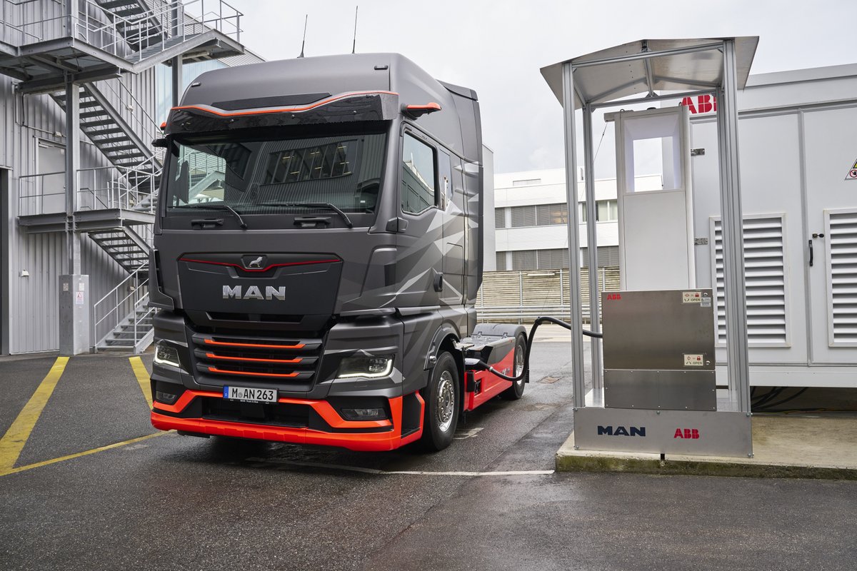 Megawatt Charging is here - and it’s about more than power. 

Together with <a href="/MANtruckandbus/">MAN Truck & Bus</a>, we’ve tested #MCS at over 1,000A and 700V, using Ethernet-based communication to ensure reliable charging logistics operators can trust from day one.

Read more: bit.ly/4icEenL
