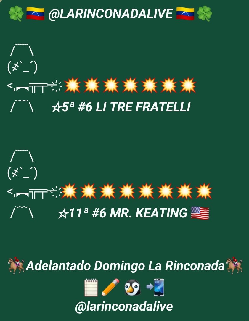 #Hipismo 
#Adelantados 
#LaRinconada 
#LaRinconadaLive
Se les agradece a quién pueda apoyarnos con like y retweet.❤️🔄