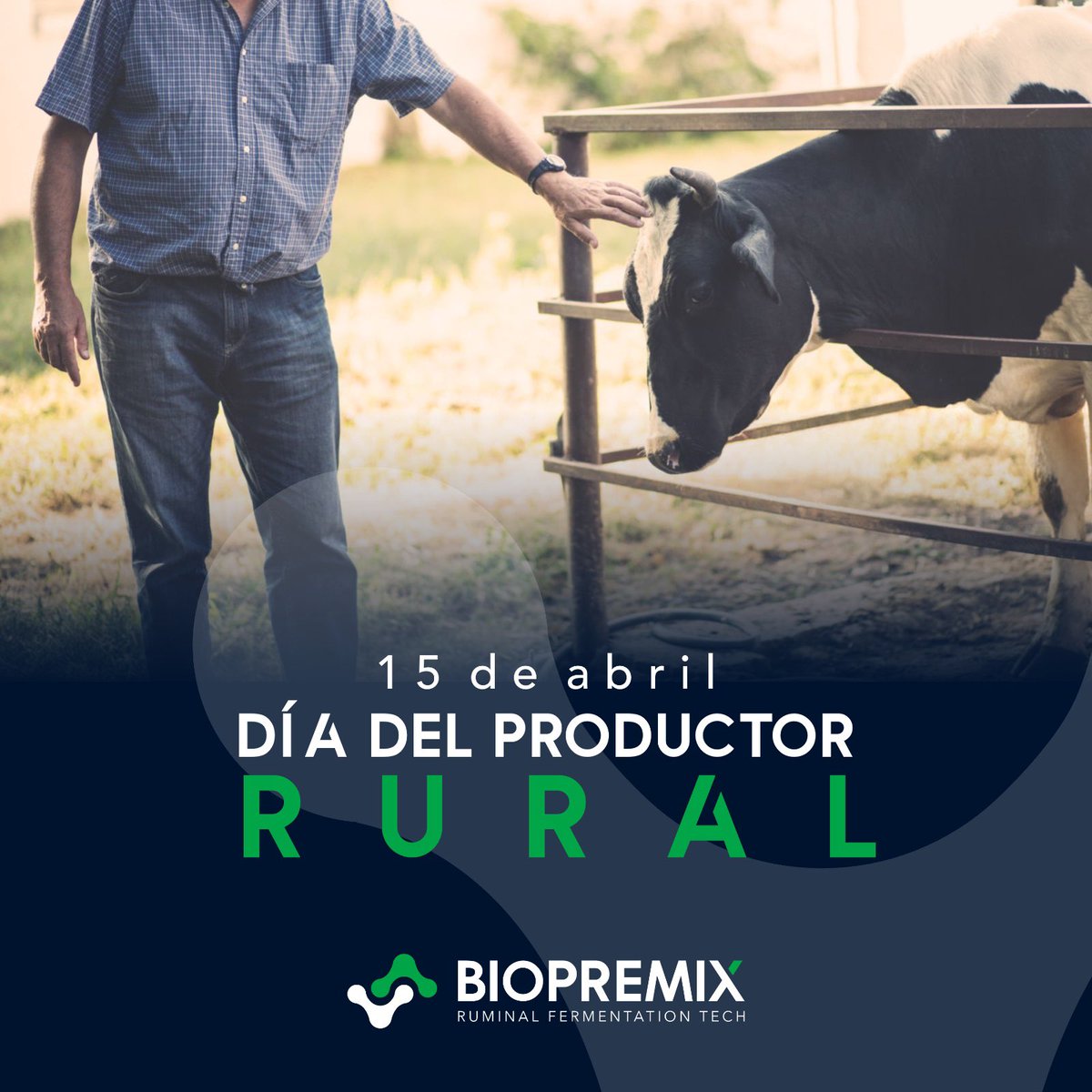 💚 Desde Biopremix, saludamos a todos los productores rurales en su día, reconociendo su rol esencial en la cadena agroalimentaria.

#DíaDelProductorRural #Biopremix #NutriciónAnimal #CampoUruguayo
