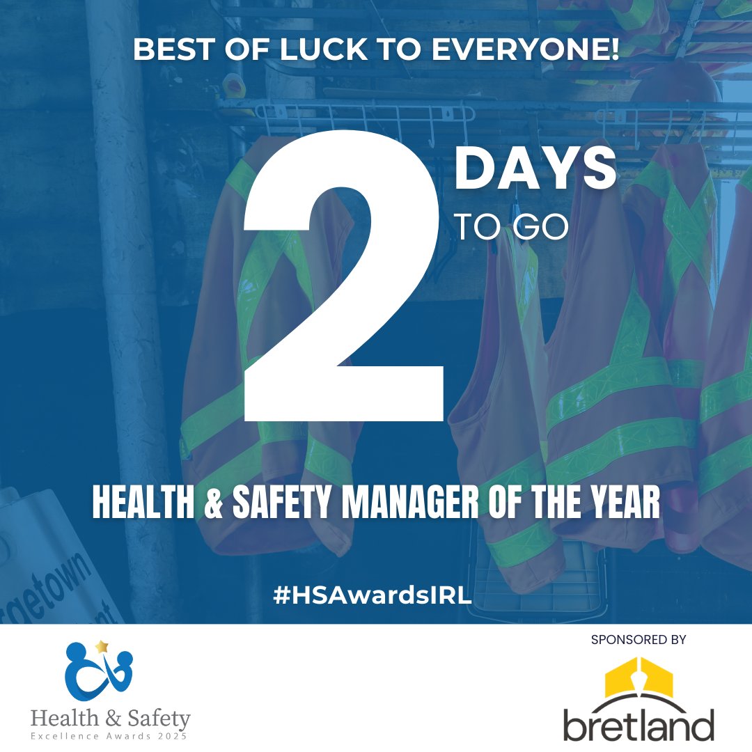 The team at Bretland is excited to discover who will take home the coveted awards at the H&amp;S Awards on April 17, 2025 at Crowne Plaza Hotel, Santry.

Best of luck to all finalists, especially those in our sponsored award – Health &amp; Safety Manager of the Year.

#HSAwardsIRL