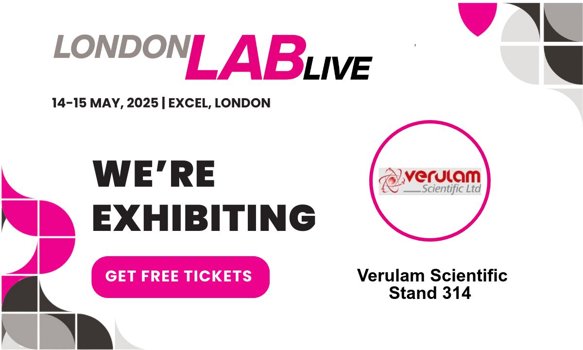 Grab your FREE tickets here:
i.snoball.it/p/hde7n/l/6

#londonlablive #verulamscientific #globalanalysersolutions #antecscientific #knauer #hudsonrobotics #trajanscientific #axelsemr