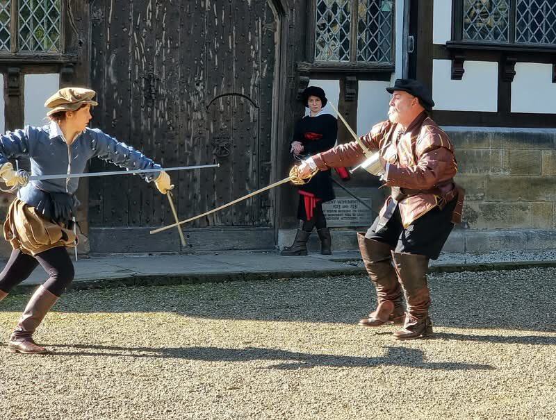 Wondering what do on Easter Sunday? Come and visit Turton Tower and see Historic European Martial Arts from The Silver School of Arms in action. We also have the lovely ladies from Harwood Harmonies Ladies Choir giving a tune 🎶 or two.A great day, weather permitting! 💕☀️🤞