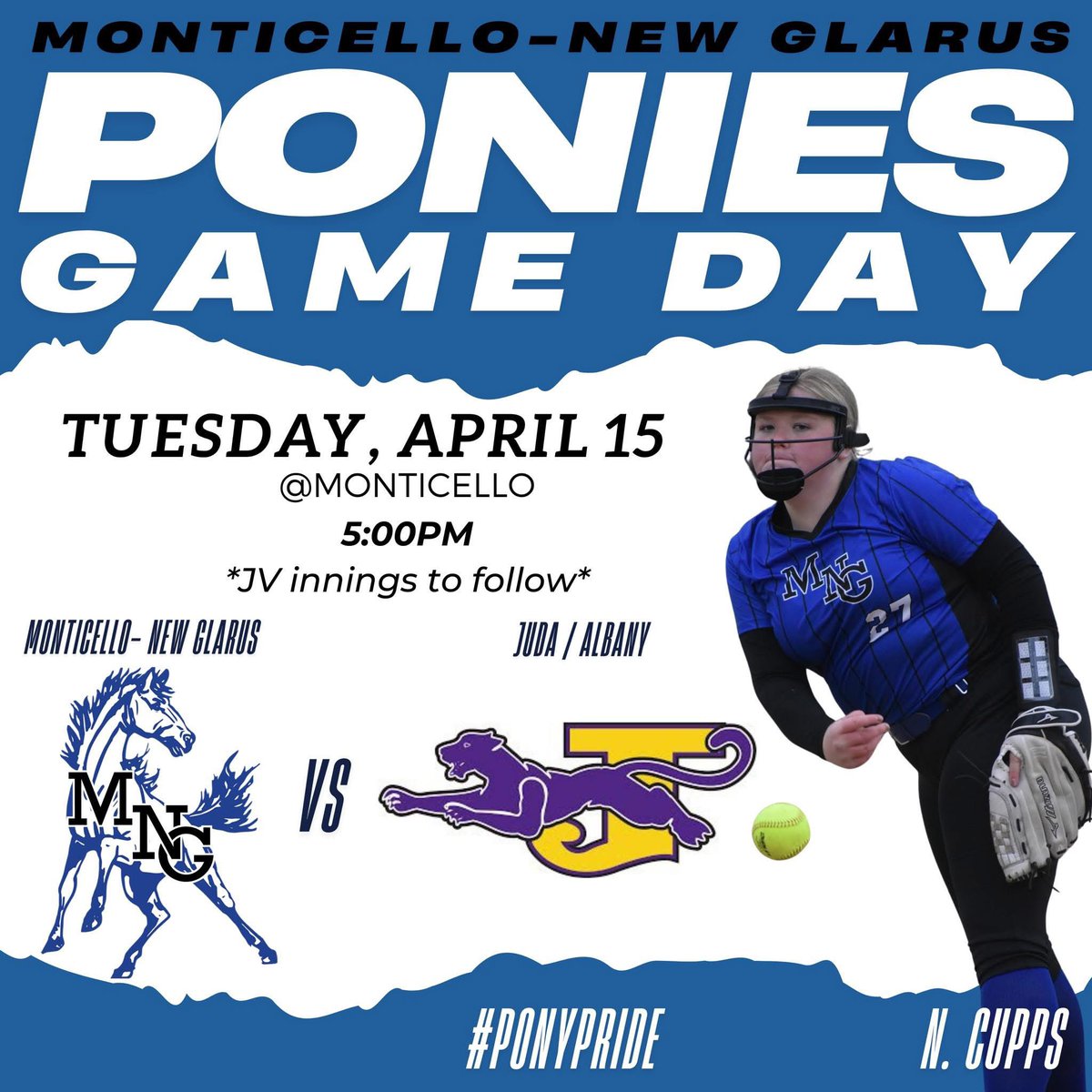 Monticello/New Glarus Softball (@mngsoftball) on Twitter photo 