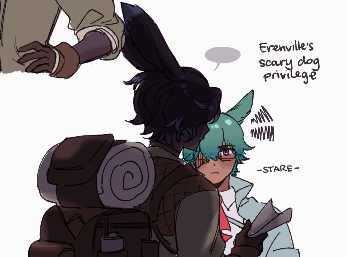unleashes my koana/erenville yaoi agenda AKA the 'my best friend's brother' trope 
[ #ffxiv #ffxivart ]