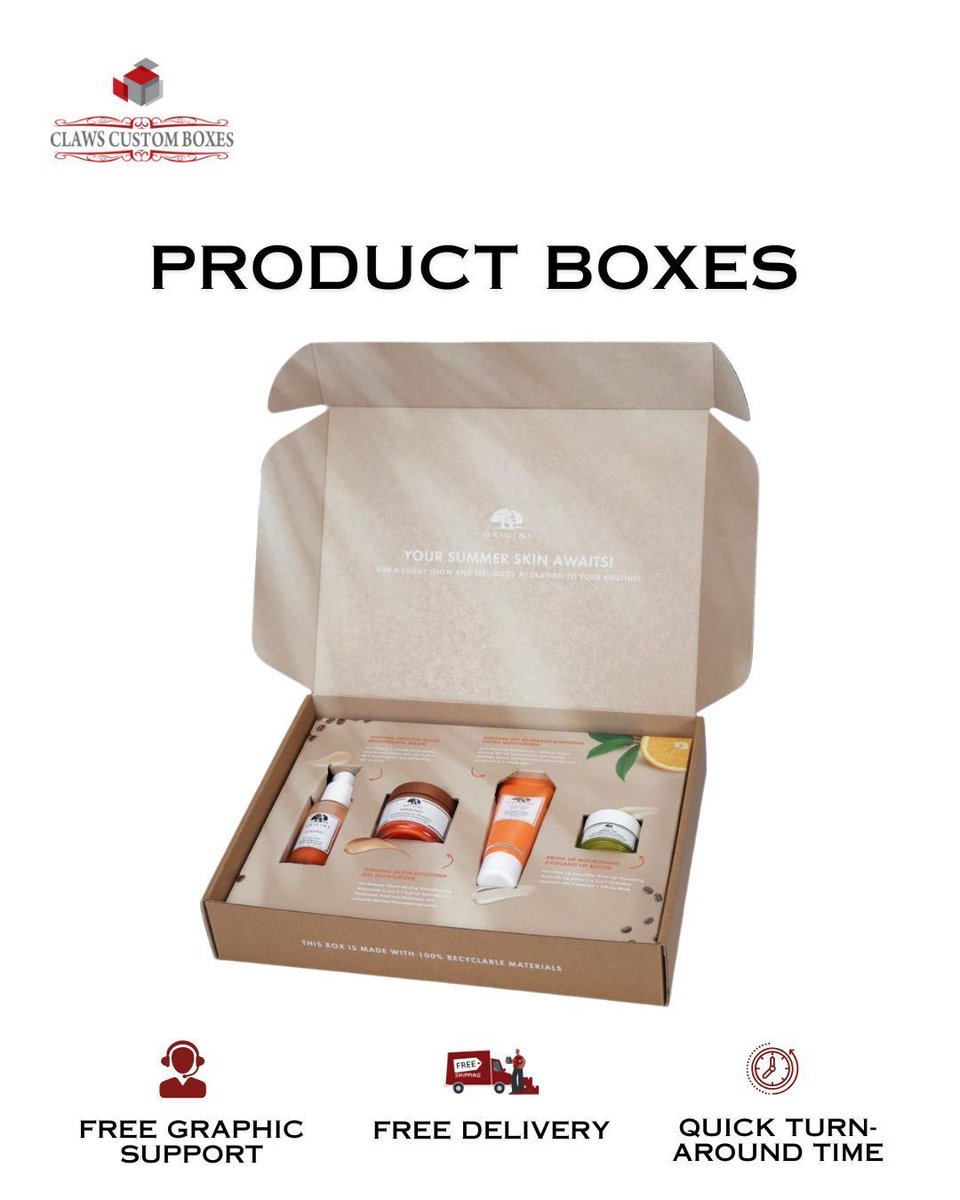 Ccustomboxes's tweet image. Stand out with custom Product Boxes — built for strength, style &amp;amp; branding. 📦✨

✨ Perfect for retail, e-commerce, and gifts!

Call to Order: (505) 407 0095

🛒 Visit Our Website:  shorturl.at/JSp3O
📧 mail us: Sales@clawscustomboxes.com

#ProductBoxes #CustomPackaging