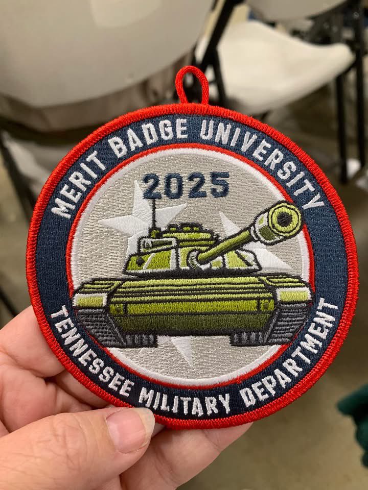 TNMilitaryDept's tweet image. This past weekend, the Tennessee Military Department hosted its 4th Annual Merit Badge University for nearly 300 Scouts who wanted to live up to their motto, “be prepared.”
Story here: tn.gov/military/news/…
#tennesseenationalguard