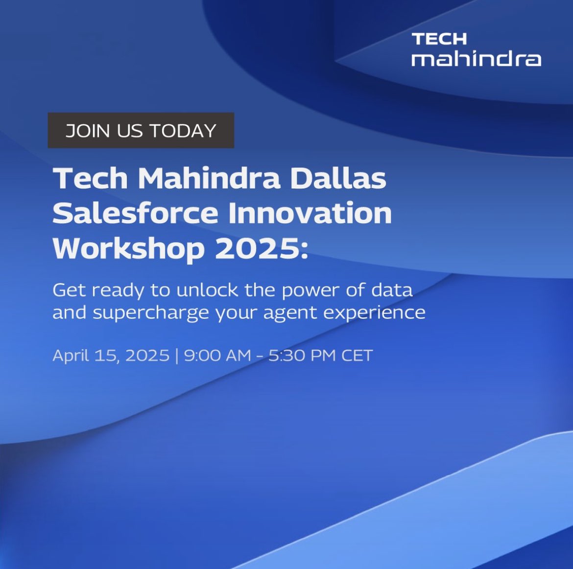 tech_mahindra's tweet image. We're going LIVE with the Salesforce Workshop on #DataCloud & #Agentforce at the @Tech_Mahindra Dallas office today.
Looking forward to connecting with our valued customers and partners to explore how these cutting-edge solutions can transform businesses.
Stay tuned for…