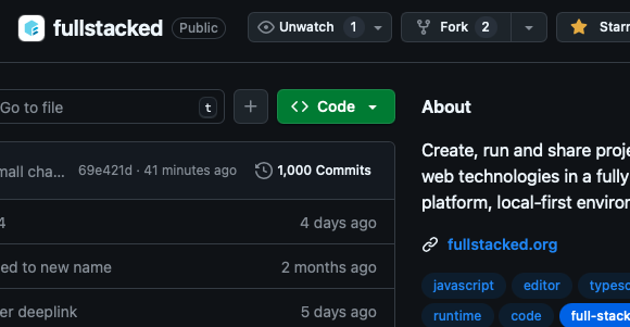 1k commits 🚀