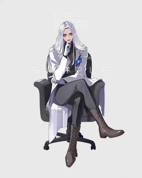 【お仕事報告】Dr.ギガさまのLive2Dビジュアルとアクスタのイラストをお手伝いさせていただきました!よろしくお願いいたします*(60歳のお誕生日おめでとうございます) 