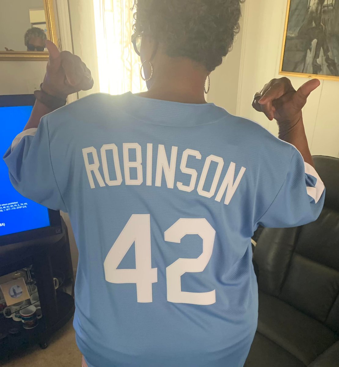 It’s Jackie Robinson Day!!!!!  Major League Baseball is commemorating Jackie Robinson’s debut on April 15, 1947 with the Brooklyn Dodgers and so am I!!!!!