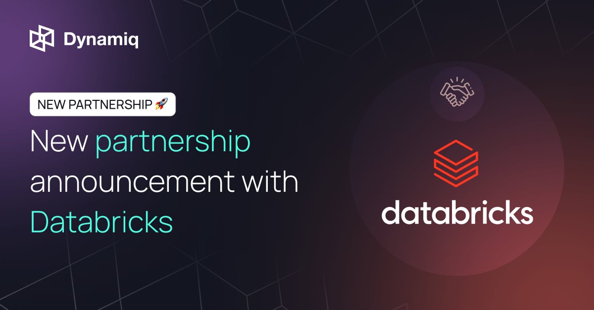 📢 We’re officially a <a href="/databricks/">Databricks</a> Technology Partner! This collaboration brings even more power to the builders and innovators using <a href="/DynamiqAGI/">Dynamiq</a> platform to create scalable GenAI and agentic applications 🤖

Together with Databricks and their data and AI solutions, we’re making