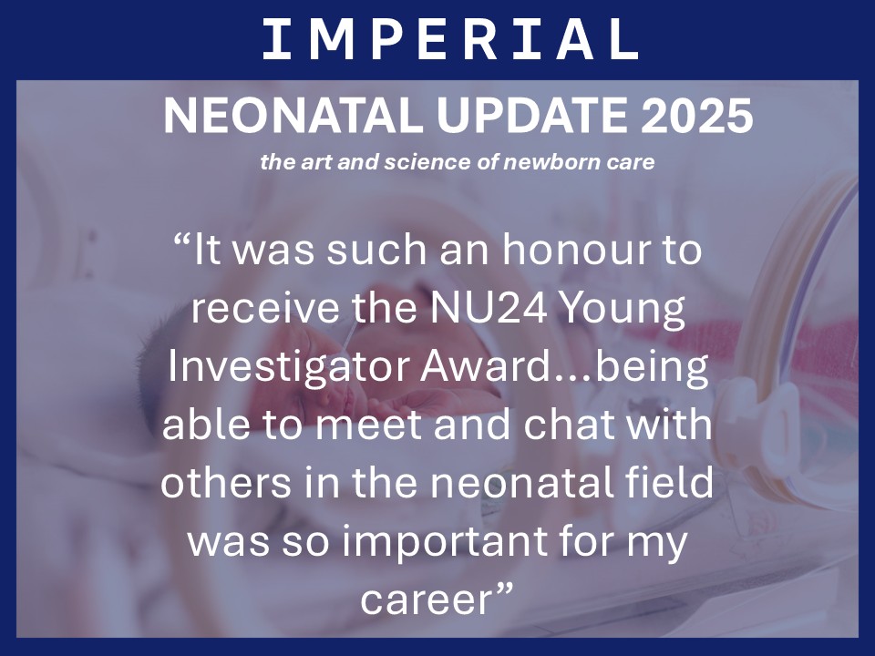 NeonatalUpdate (@neonatalupdate) on Twitter photo Calling all #neonatal scientists transitioning to independent research careers. Abstract submissions for the #neonatalupdate25 Young Investigator Award opens on 1 May.
For more details 👉bit.ly/NeonatalUpdate…
#DrTanithAlexander #NICU
<a href="/EUperinatal/">European Association of Perinatal Medicine</a> <a href="/ESPR_ESN/">European Society for Paediatric Research (ESPR)</a> <a href="/AcademicPeds/">Academic Peds Assoc</a> Calling all #neonatal scientists transitioning to independent research careers. Abstract submissions for the #neonatalupdate25 Young Investigator Award opens on 1 May.
For more details 👉bit.ly/NeonatalUpdate…
#DrTanithAlexander #NICU
<a href="/EUperinatal/">European Association of Perinatal Medicine</a> <a href="/ESPR_ESN/">European Society for Paediatric Research (ESPR)</a> <a href="/AcademicPeds/">Academic Peds Assoc</a>