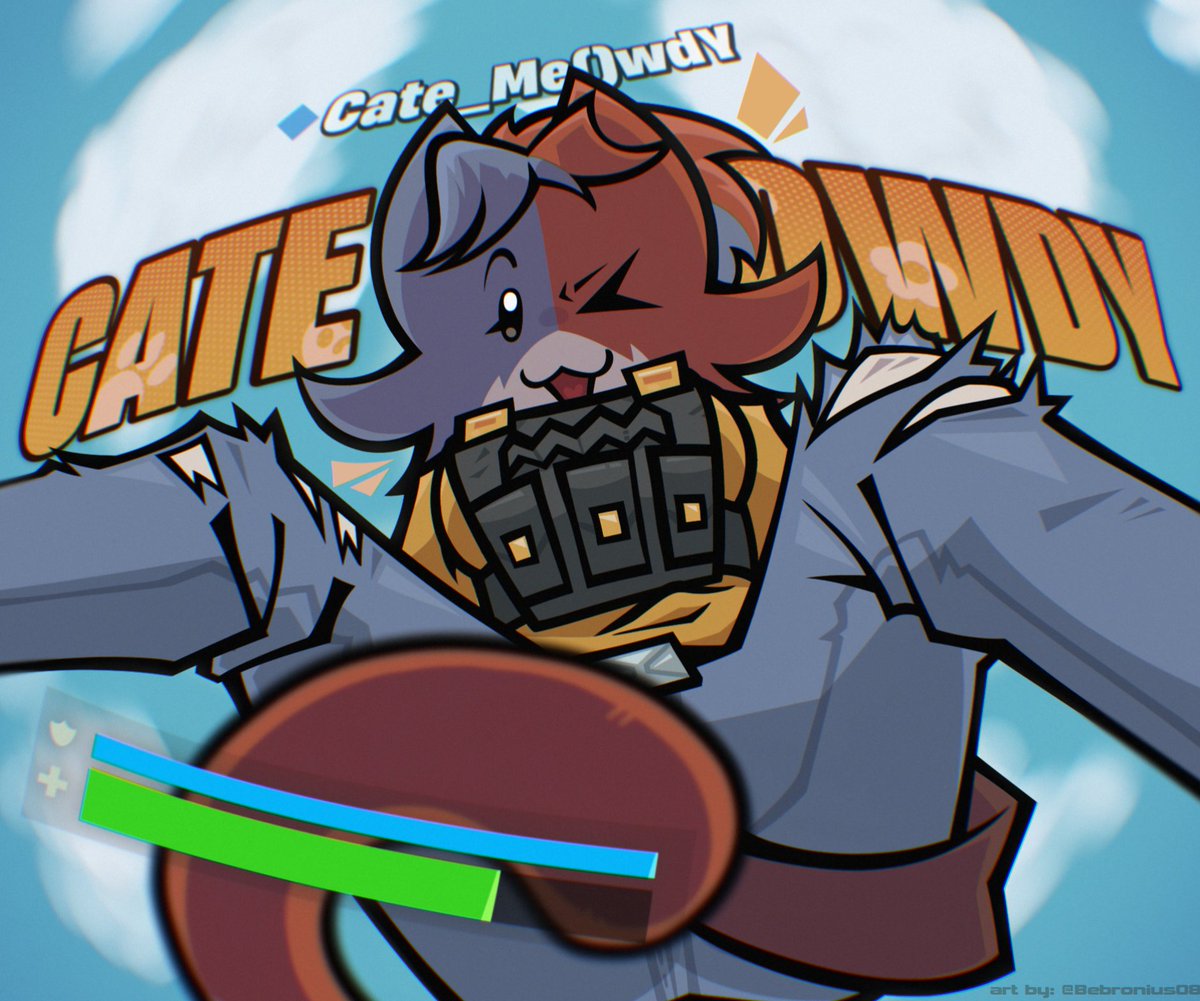 So... New Fortnite furry skin #CateMeowdy #FortniteArt