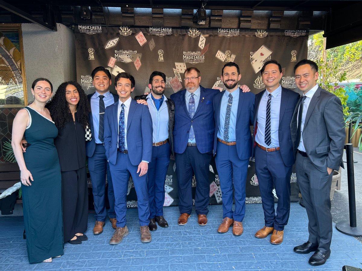 Department of Urology at Cedars-Sinai (@cs_urology) on Twitter photo 👉Every year the <a href="/CS_Urology/">Department of Urology at Cedars-Sinai</a> residents & faculty go to the famous <a href="/MagicCastle_AMA/">The Magic Castle</a> for a night of friends, dining, and a bit of mysticism🪄
🐇🎩🪄
<a href="/DeptSurgeryCS/">Department of Surgery at Cedars-Sinai</a> <a href="/CSCancerCenter/">Cancer at Cedars-Sinai</a> <a href="/CedarsSinaiMed/">Cedars-Sinai Academic Medicine</a> <a href="/CedarsSinai/">Cedars-Sinai</a> 👉Every year the <a href="/CS_Urology/">Department of Urology at Cedars-Sinai</a> residents & faculty go to the famous <a href="/MagicCastle_AMA/">The Magic Castle</a> for a night of friends, dining, and a bit of mysticism🪄
🐇🎩🪄
<a href="/DeptSurgeryCS/">Department of Surgery at Cedars-Sinai</a> <a href="/CSCancerCenter/">Cancer at Cedars-Sinai</a> <a href="/CedarsSinaiMed/">Cedars-Sinai Academic Medicine</a> <a href="/CedarsSinai/">Cedars-Sinai</a>